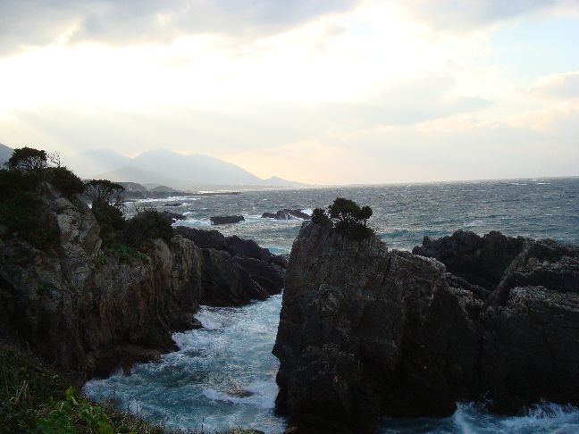 Coastline at eastern Yakushima